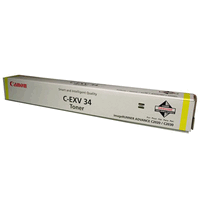 Original Canon Toner Cartridge yellow, 19000 Seiten